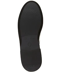 Donald Pliner Lyndall Croco Printed Patent Leather Tassel Loafer Mules