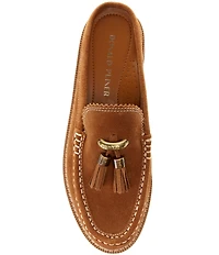 Donald Pliner Lyndall Suede Tassel Mules