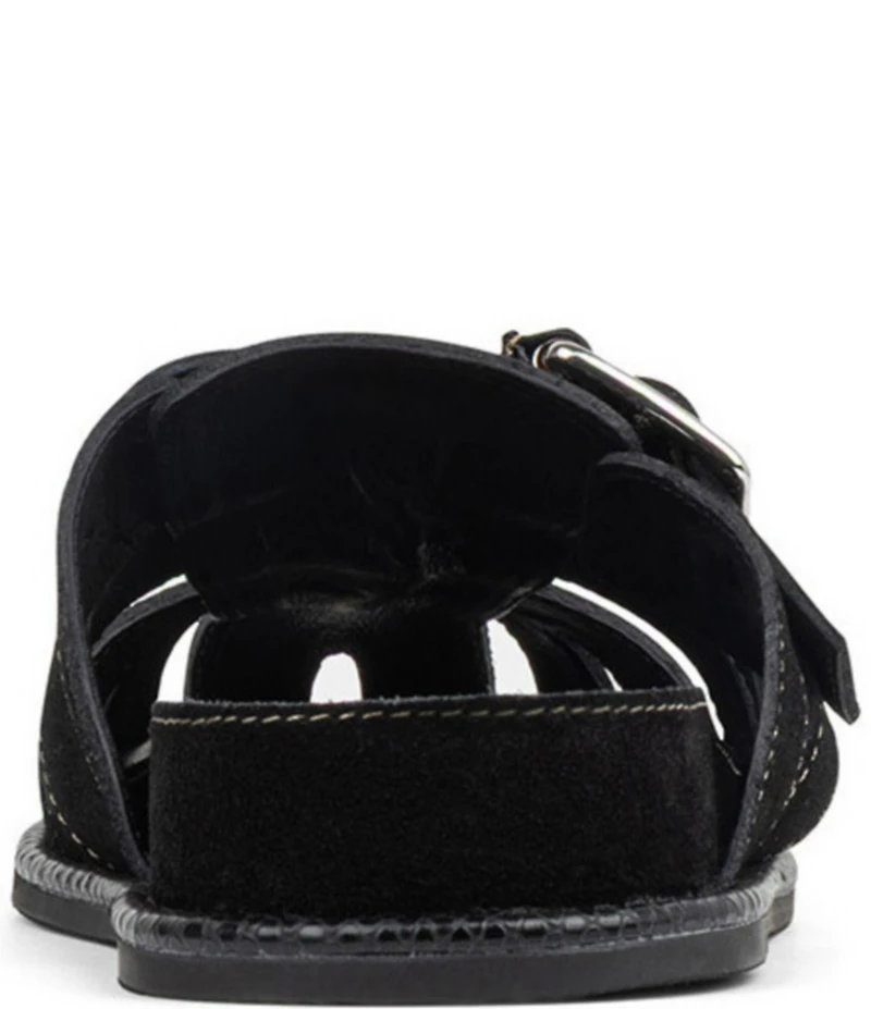 Donald Pliner Manor Suede Fisherman Mules