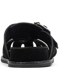 Donald Pliner Manor Suede Fisherman Mules
