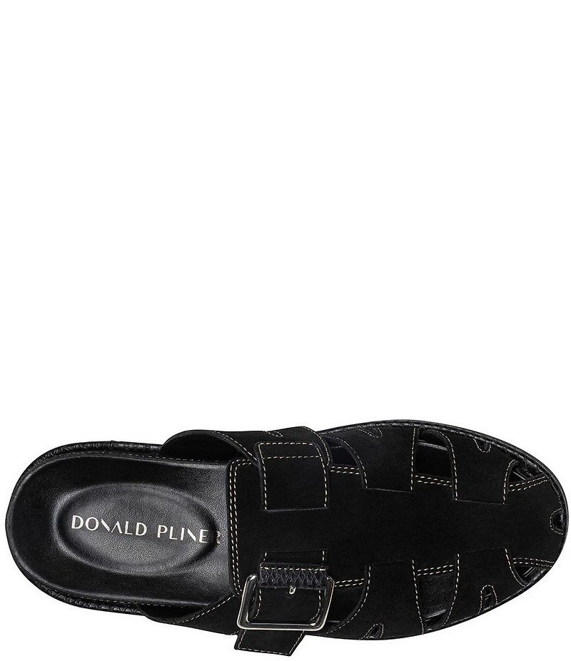 Donald Pliner Manor Suede Fisherman Mules