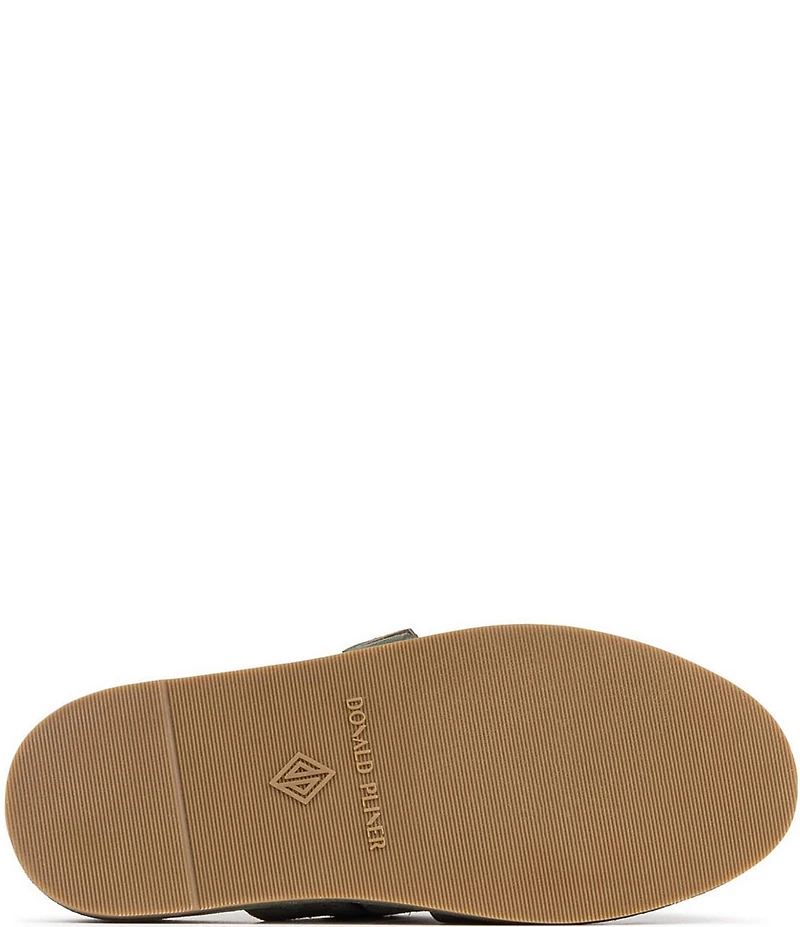Donald Pliner Manor Suede Fisherman Mules