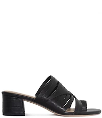 Donald Pliner Marlow Strappy Leather Toe Ring Sandals