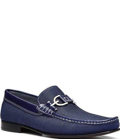 Donald Pliner Men's Dacio Men's Nylon Bit Buckle Loafers