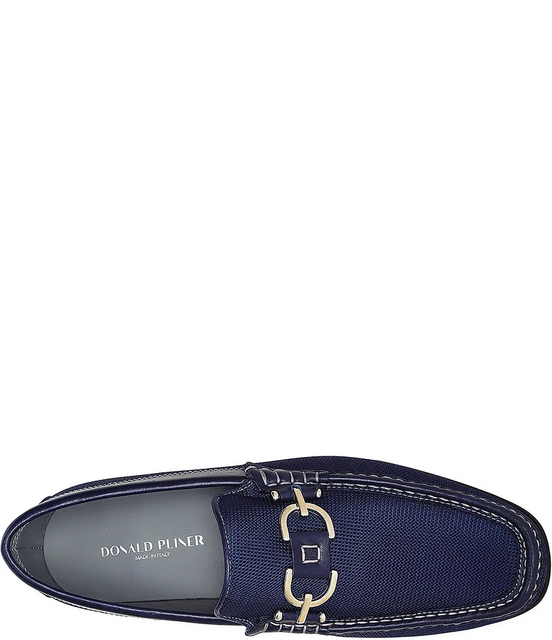 Donald Pliner Men's Dacio Men's Nylon Bit Buckle Loafers