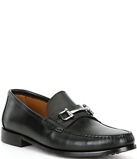 Donald Pliner Men's Evanston Leather Bit Buckle Loafers