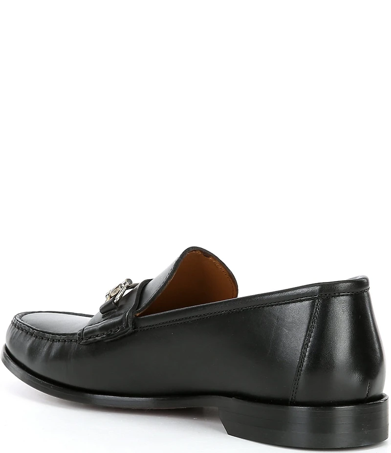 Donald Pliner Men's Evanston Leather Bit Buckle Loafers