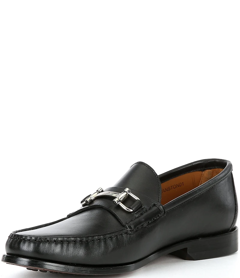 Donald Pliner Men's Evanston Leather Bit Buckle Loafers