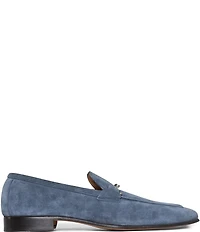 Donald Pliner Men's Jackson Bit Suede Loafers