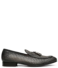 Donald Pliner Men's Spirrow Woven Leather Tassel Loafers