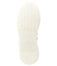 Donald Pliner Mikko Floral Print Leather Slip On Platform Sneakers