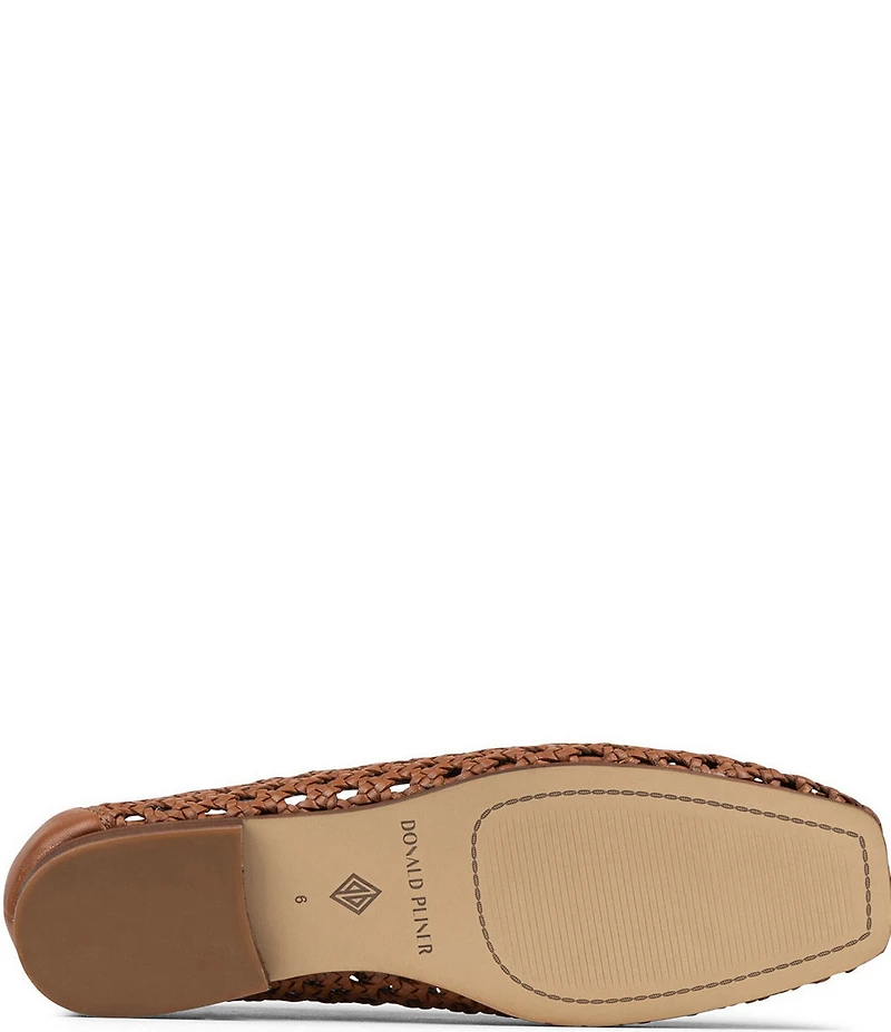 Donald Pliner Naolin Woven Leather Loafers