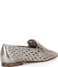 Donald Pliner Naolin Woven Leather Loafers