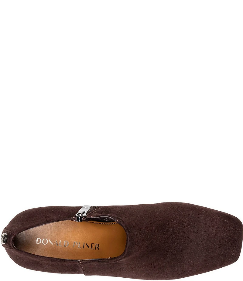 Donald Pliner Pleeze Crepe Elastic Snake Block Heel Shooties