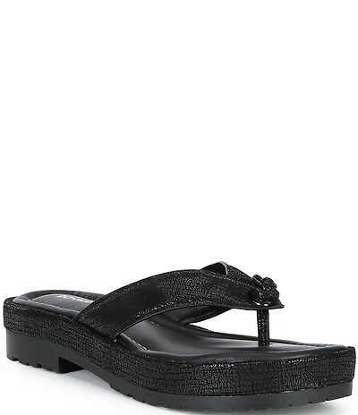 Donald Pliner Samiya Thong Flip Flop Sandals