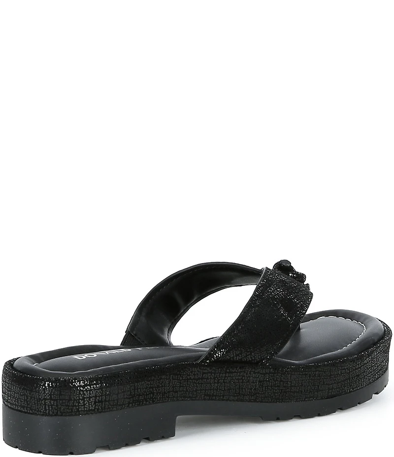 Donald Pliner Samiya Thong Flip Flop Sandals