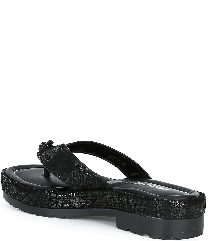 Donald Pliner Samiya Thong Flip Flop Sandals