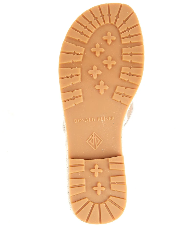 Donald Pliner Seena Leather Thong Flip Flops