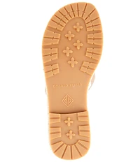 Donald Pliner Seena Leather Thong Flip Flops