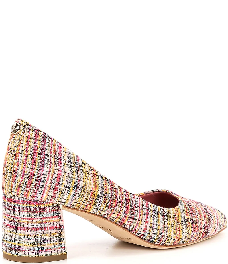 Donald Pliner Suzette Multi Tweed Dress Pumps