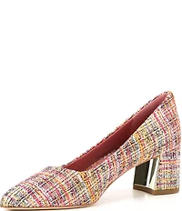 Donald Pliner Suzette Multi Tweed Dress Pumps