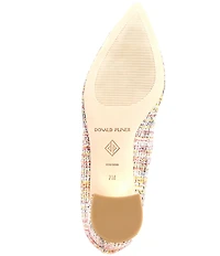 Donald Pliner Suzette Multi Tweed Dress Pumps