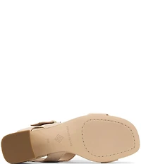 Donald Pliner Vixi Suede Buckle Detail Sandals