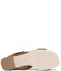 Donald Pliner Vixi Suede Buckle Detail Sandals
