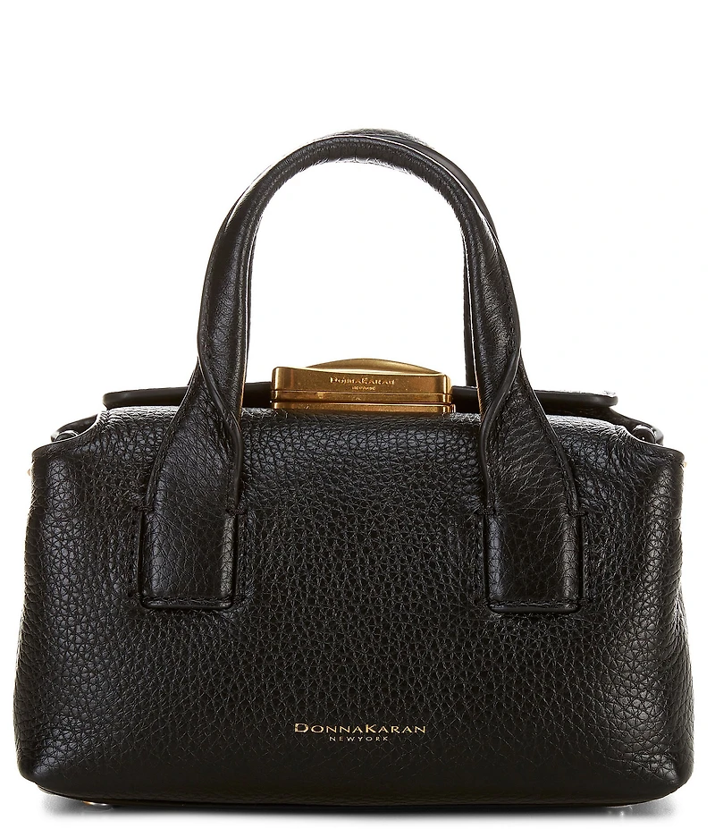 Donna Karan Amagansett Leather Mini Satchel Bag