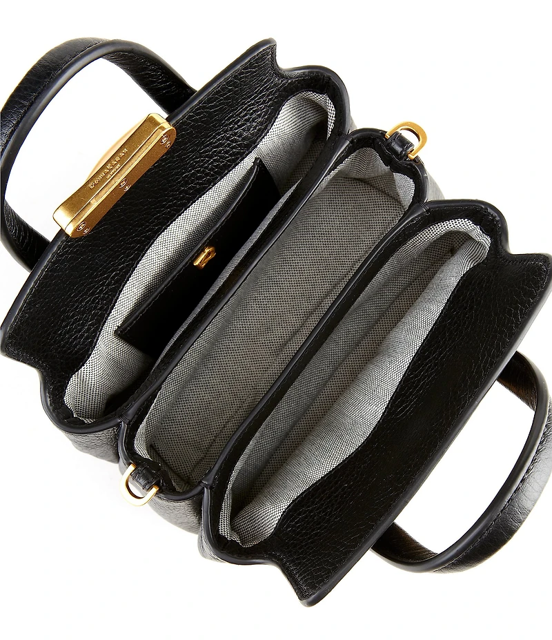 Donna Karan Amagansett Leather Mini Satchel Bag