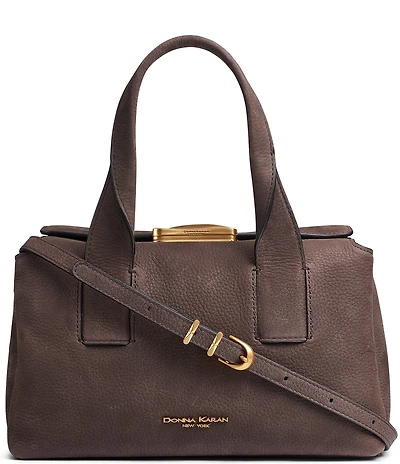 Donna Karan Amagansett Suede Satchel Bag