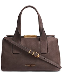 Donna Karan Amagansett Suede Satchel Bag