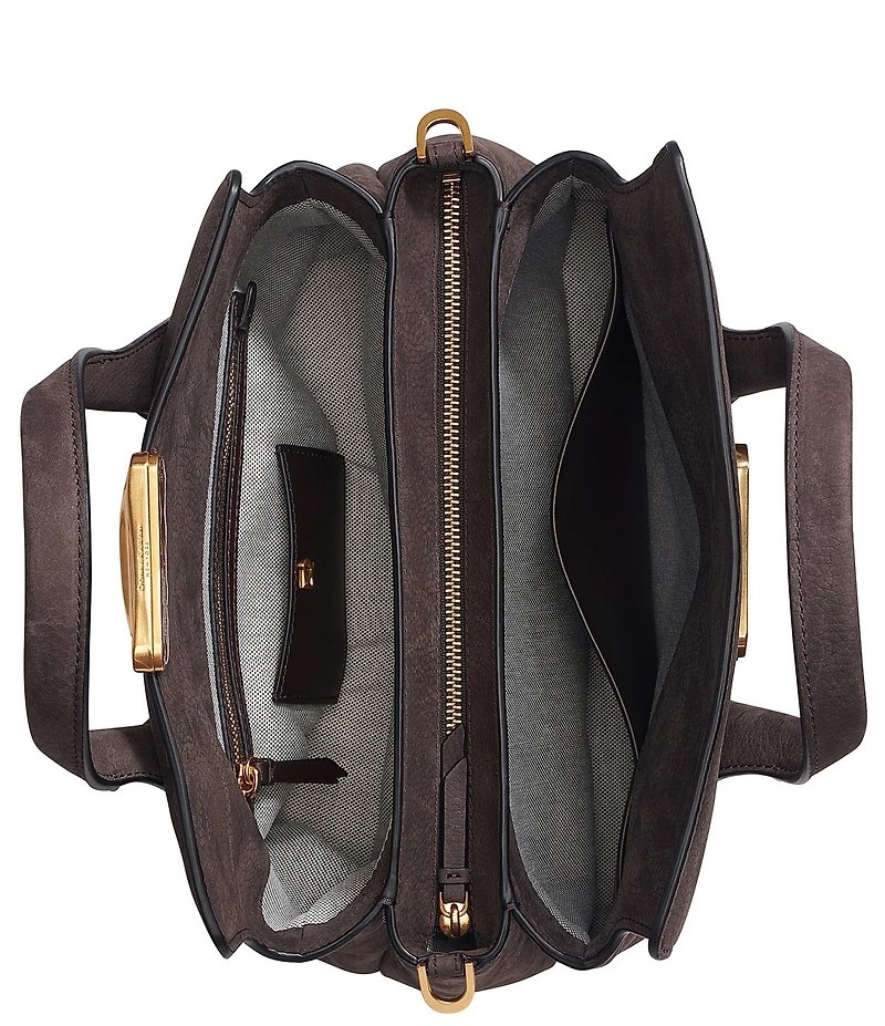 Donna Karan Amagansett Suede Satchel Bag