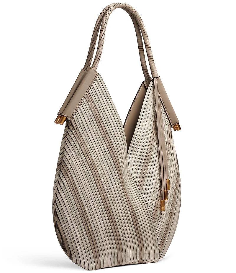 Donna Karan Baldwin Chevron Mini Shoulder Bag