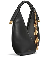 Donna Karan Baldwin Micro Gold Charm Detail Crossbody Shoulder Bag