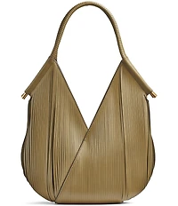 Donna Karan Baldwin Mini Lasercut Fringe Shoulder Bag