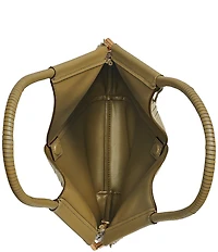 Donna Karan Baldwin Mini Lasercut Fringe Shoulder Bag