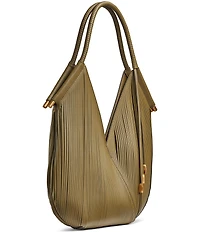 Donna Karan Baldwin Mini Lasercut Fringe Shoulder Bag