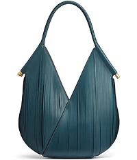 Donna Karan Baldwin Mini Lasercut Fringe Shoulder Bag