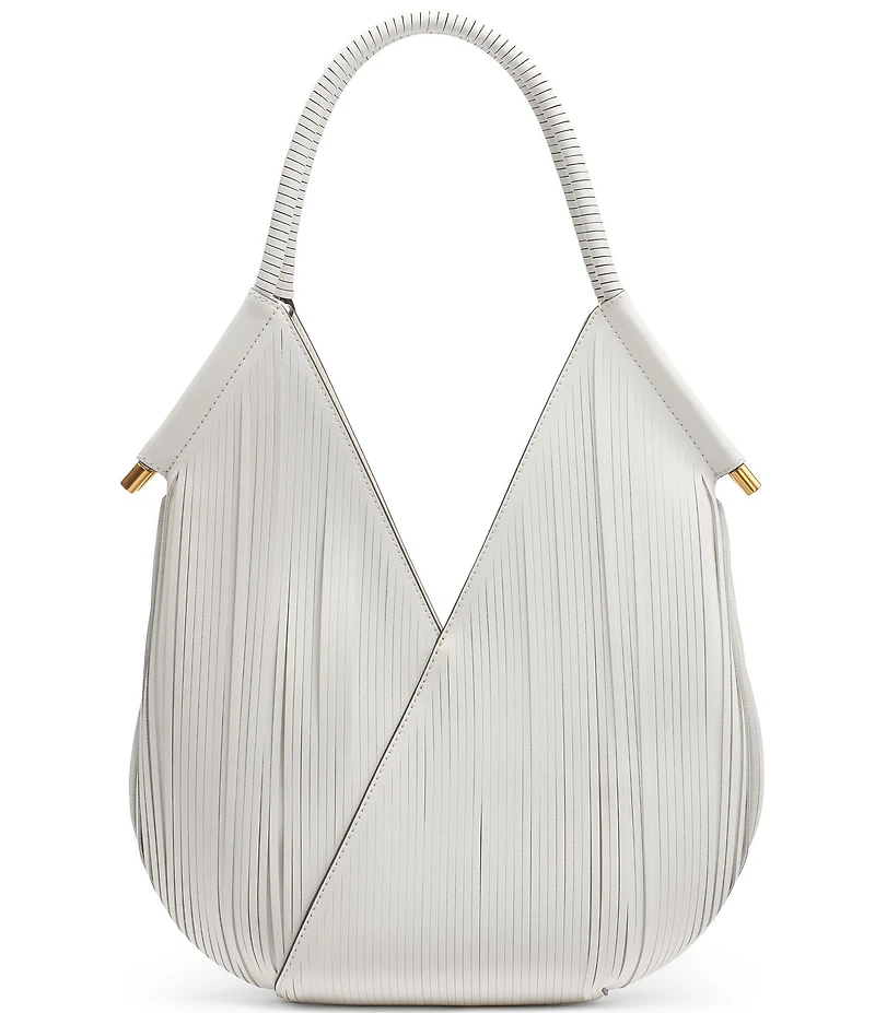 Donna Karan Baldwin Mini Lasercut Fringe Shoulder Bag