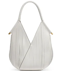 Donna Karan Baldwin Mini Lasercut Fringe Shoulder Bag
