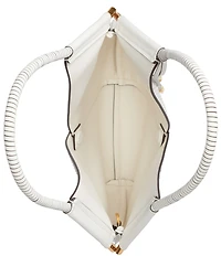 Donna Karan Baldwin Mini Lasercut Fringe Shoulder Bag