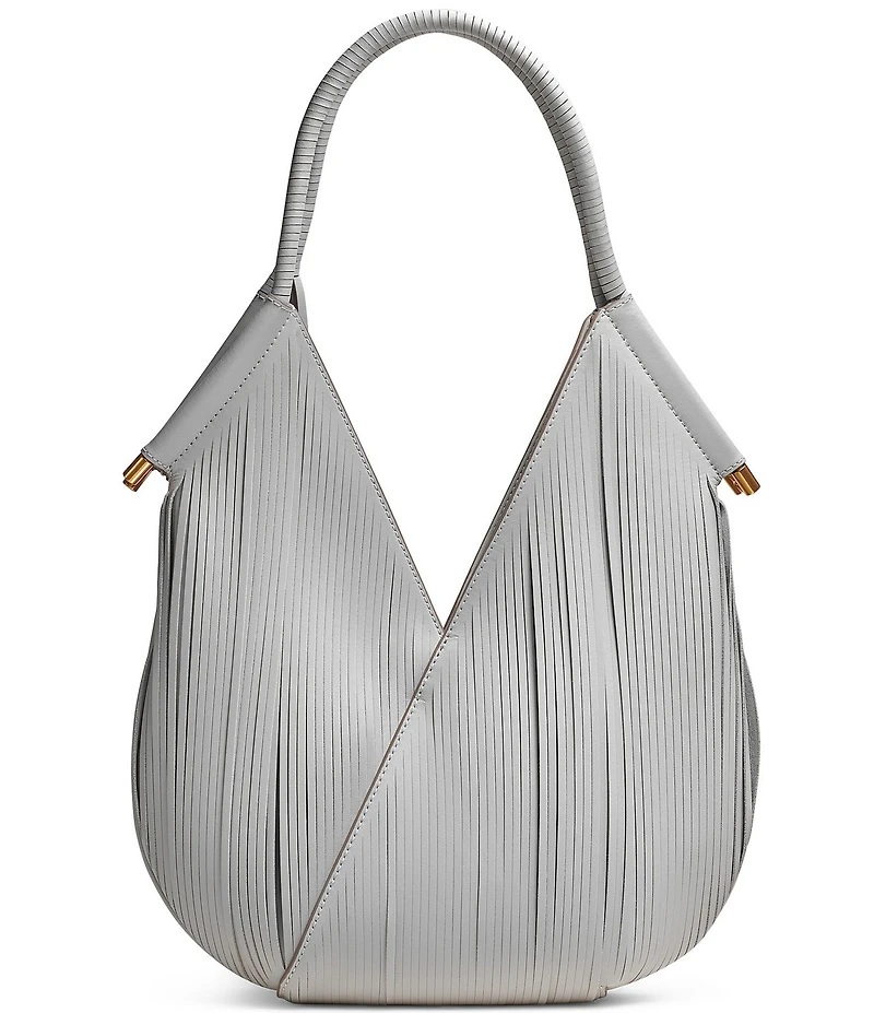 Donna Karan Baldwin Mini Lasercut Fringe Shoulder Bag