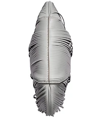 Donna Karan Baldwin Mini Lasercut Fringe Shoulder Bag