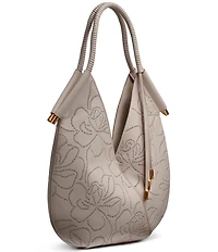 Donna Karan Baldwin Perforated Floral Mini Shoulder Bag