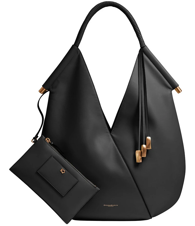 Donna Karan Baldwin Zipper Pouch Shoulder Bag