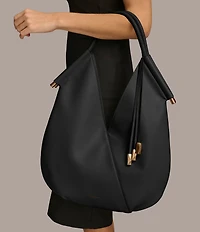 Donna Karan Baldwin Zipper Pouch Shoulder Bag