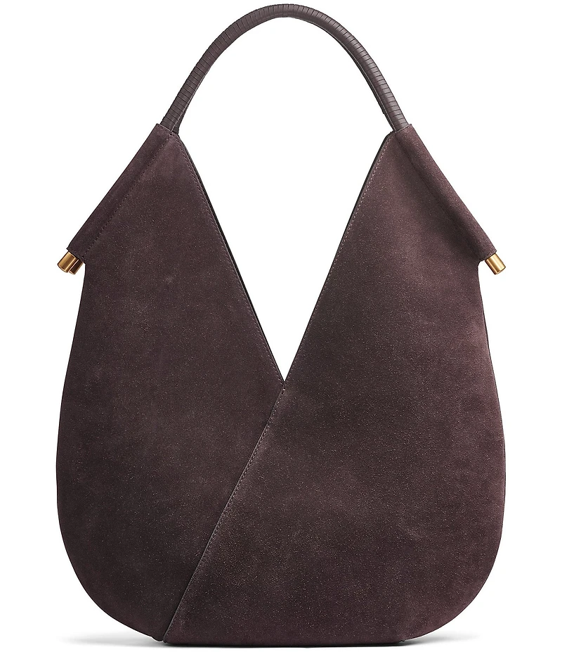 Donna Karan Baldwin Suede Shoulder Bag