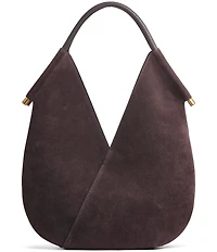 Donna Karan Baldwin Suede Shoulder Bag