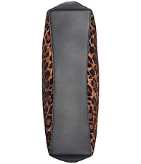 Donna Karan Belmore Leopard Slouch Small Shoulder Bag